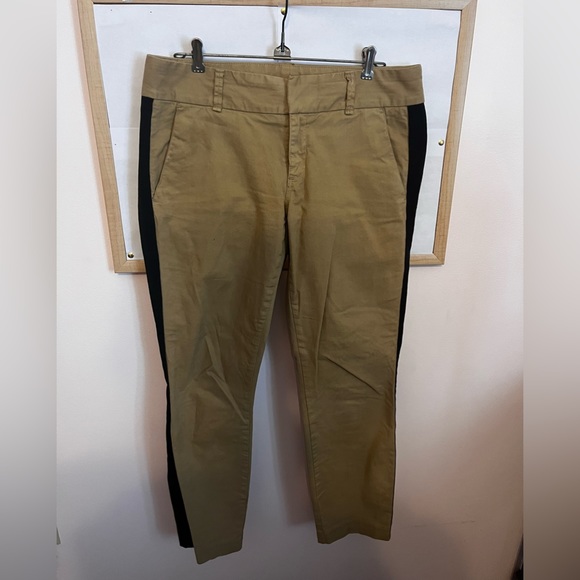 J. Crew Andie Chino Women's Tan Khaki Pants Womens Size 6 - Picture 1 of 14